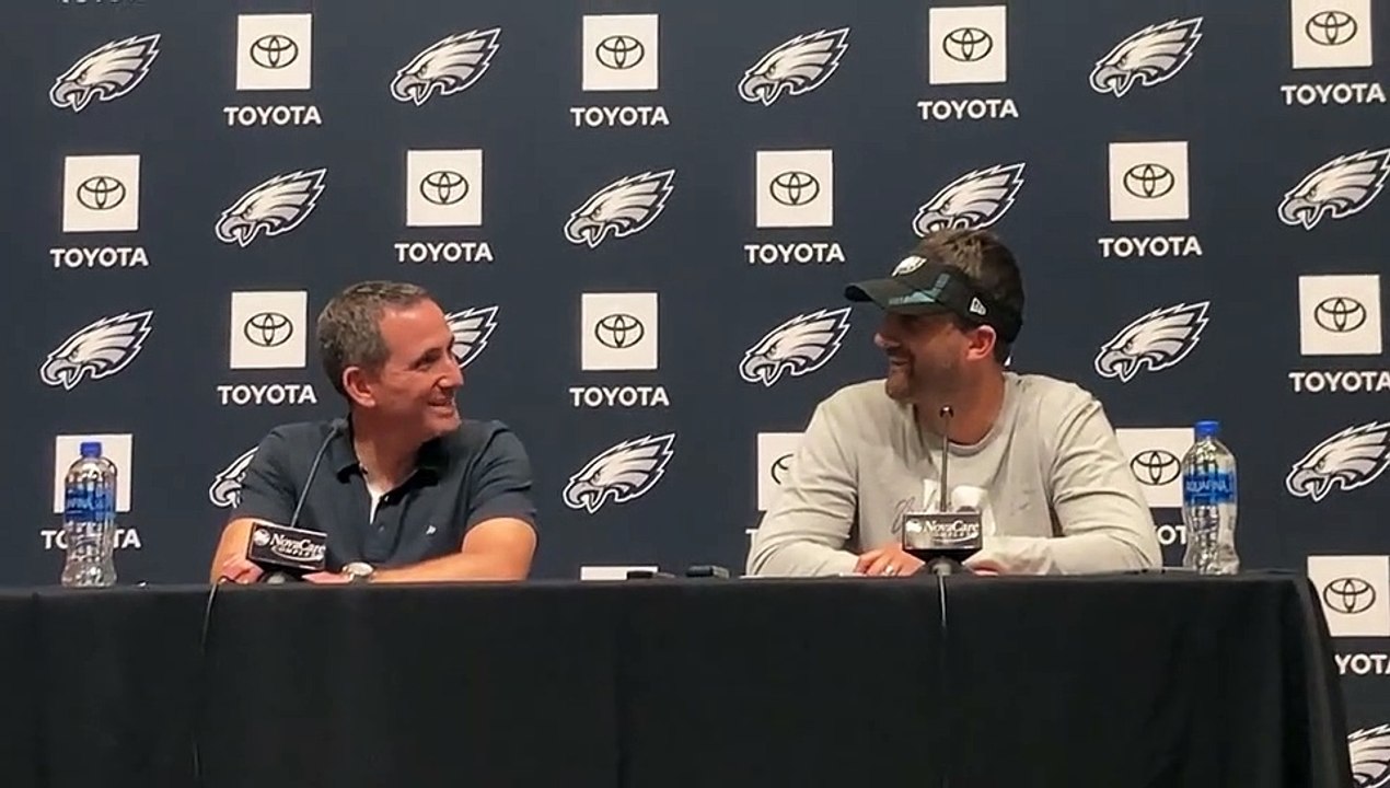 Howie Roseman on Reed Blankenship video Dailymotion