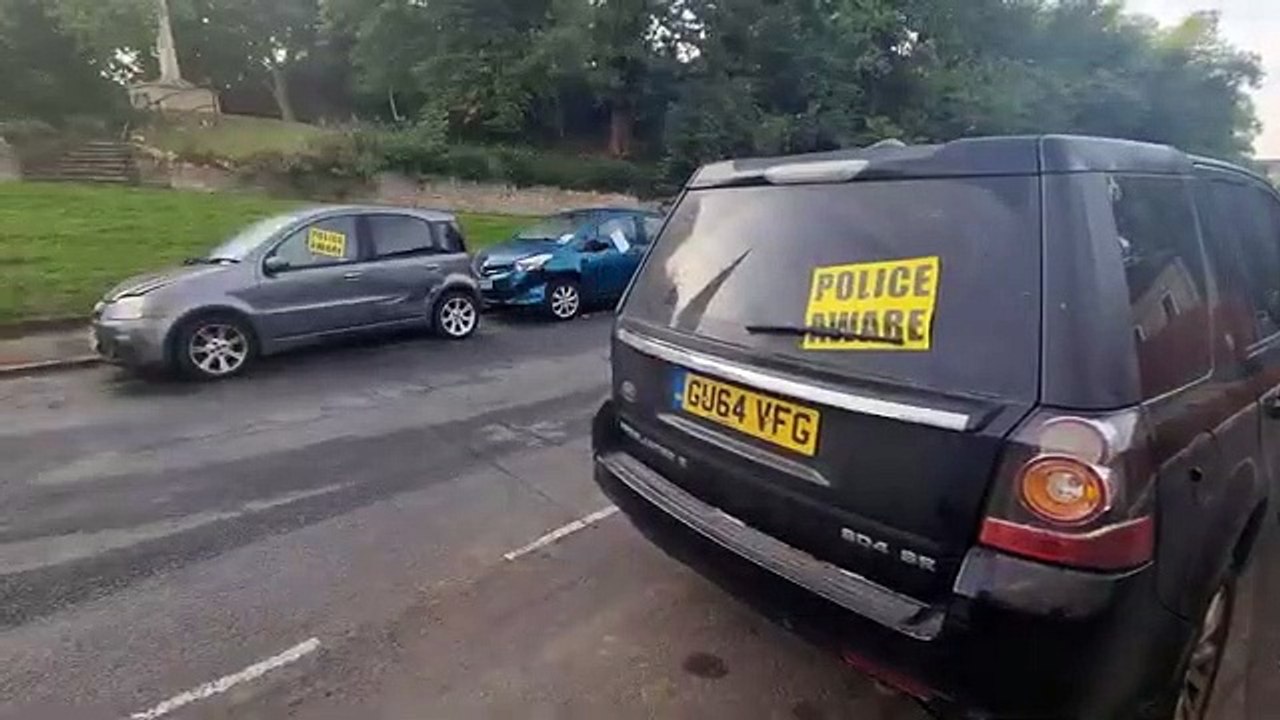 Raunds cars wrecked in car smash video Dailymotion