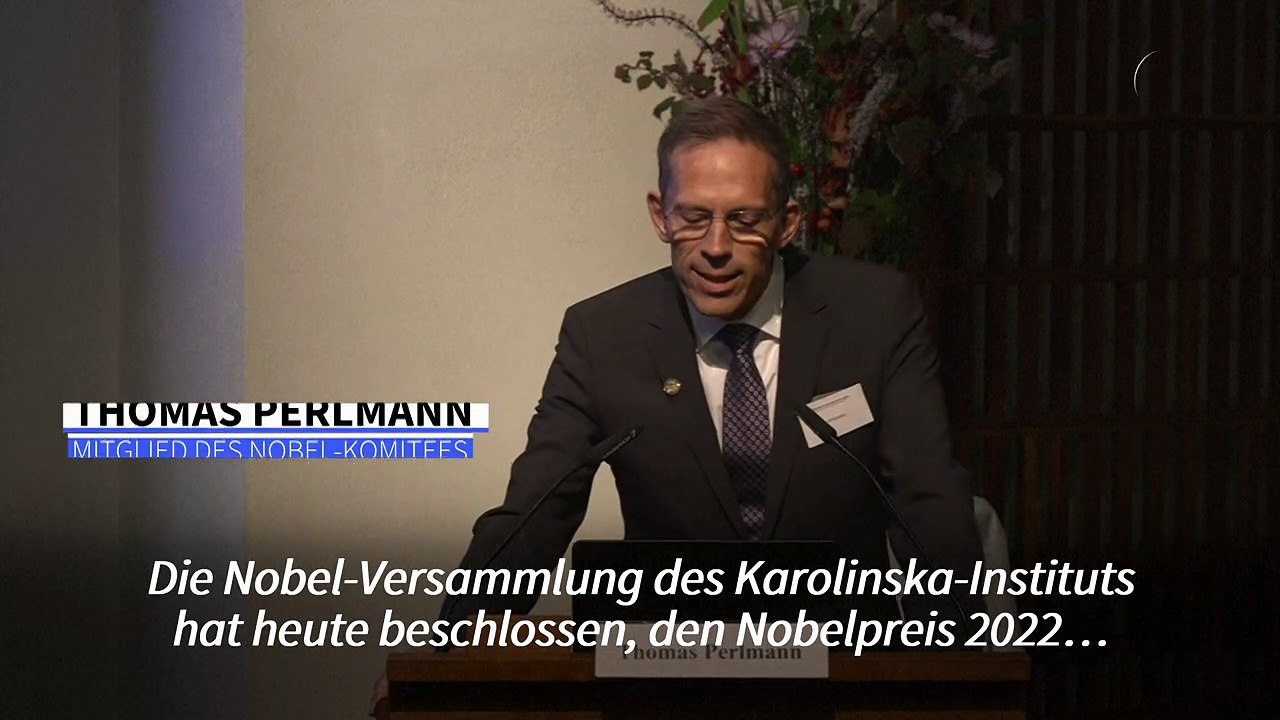 MedizinNobelpreis für in Leipzig tätigen Evolutionsforscher Pääbo
