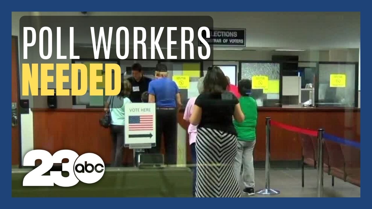 Poll workers needed in Kern County video Dailymotion