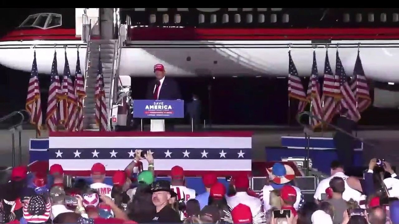 Trump holds rally in Latrobe, Pennsylvania November 05 2022 Part 1
