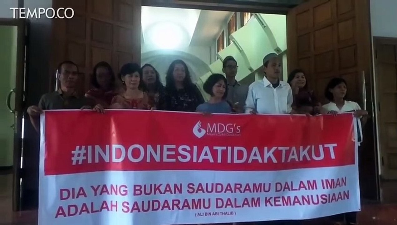 Majlis Dzikir Gusdurian Doa Bersama di Gereja St Lidwina video