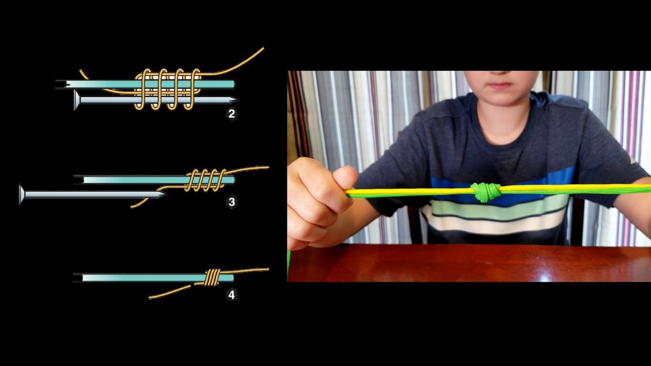 Nail Knot Fly Fishing Merit Badge Scout Eric video Dailymotion