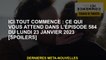 Ici tout commence épisode 584 du lundi 23 janvier 2023 Vidéo Dailymotion