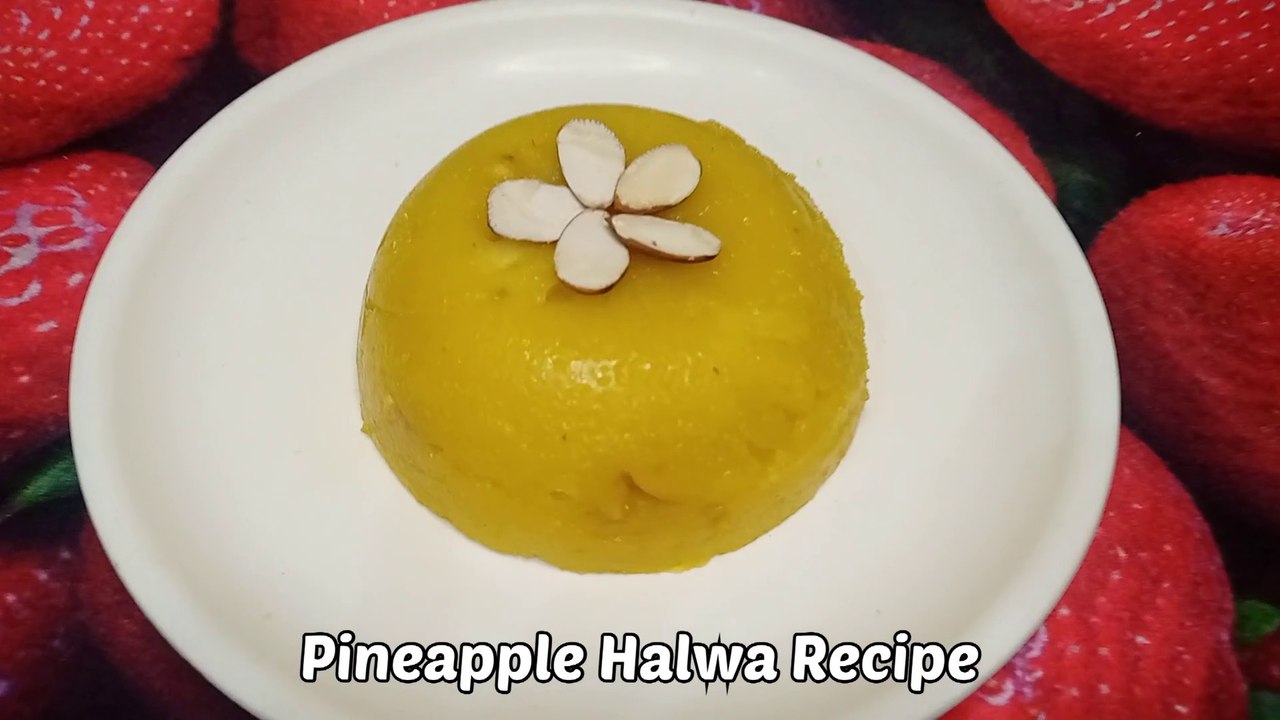 Pineapple Halwa Recipe Pineapple Sheera Ananas Ka Halwa Pineapple Sooji Halwa video