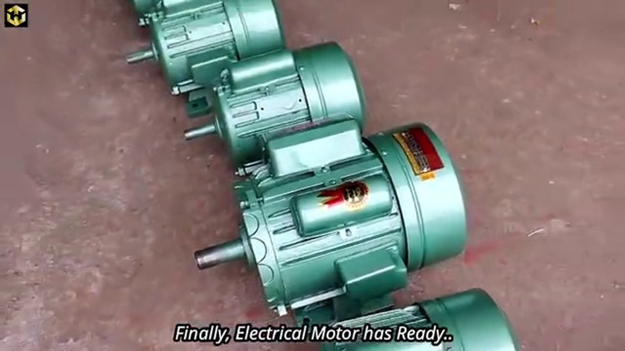 How to Make Electric MOTOR in Factory Amazing Electrical Motors