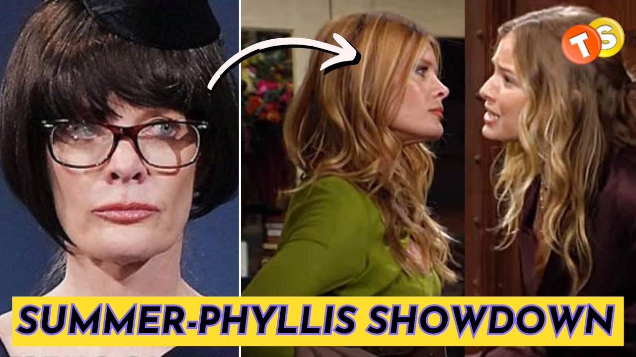 Phyllis Summers' final episode Attends her own memorial before leaving