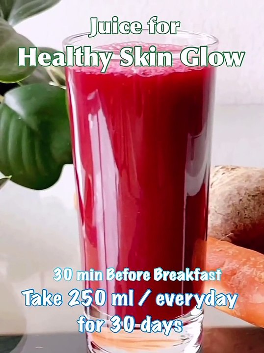 4 Healthy Skin Glow Juices Easy & Homemade Skin Glow Juices video