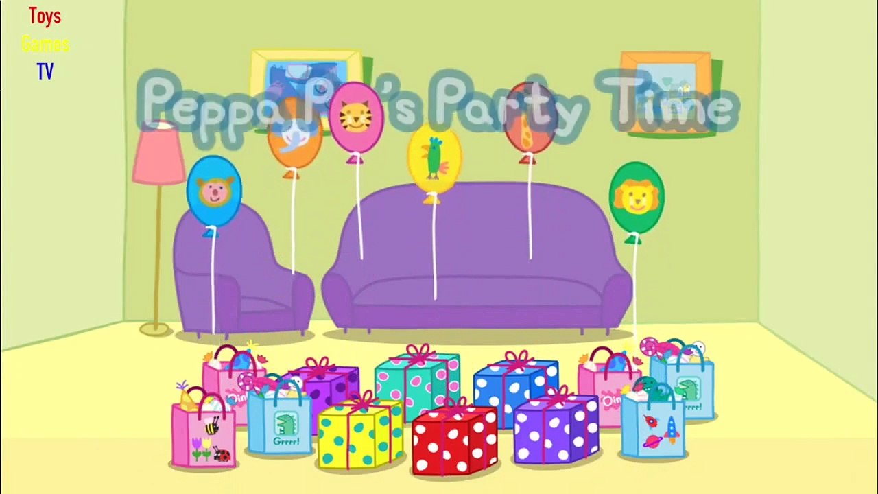 Peppa Pig ’s Party Time Piñata video Dailymotion