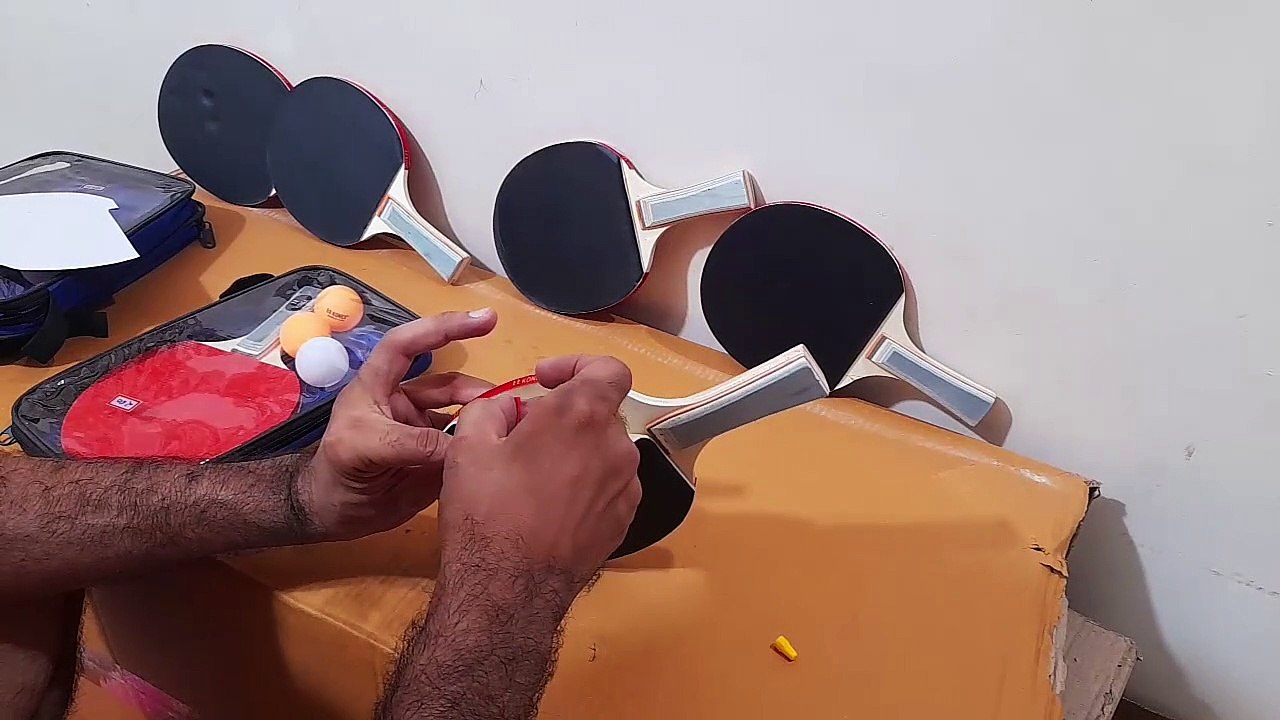 Table tennis repair using fevikwik gel and Fevicol video Dailymotion