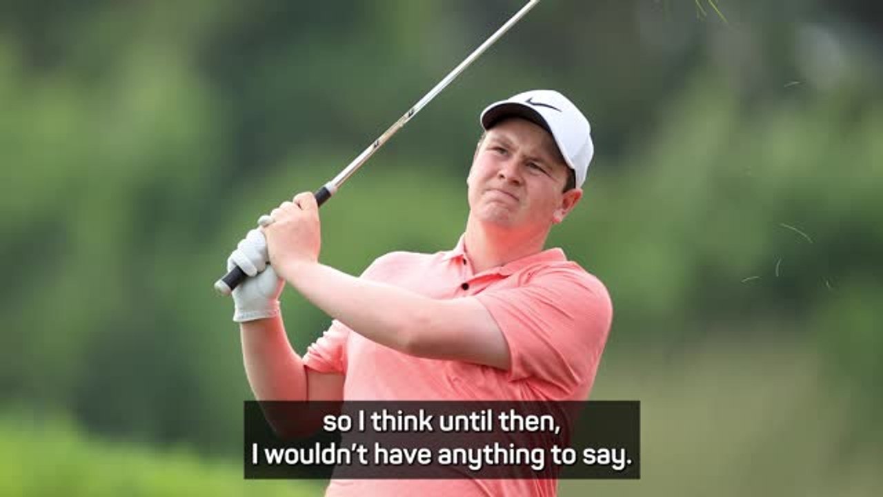 Robert MacIntyre keeping his head down amid Tour merger talks video