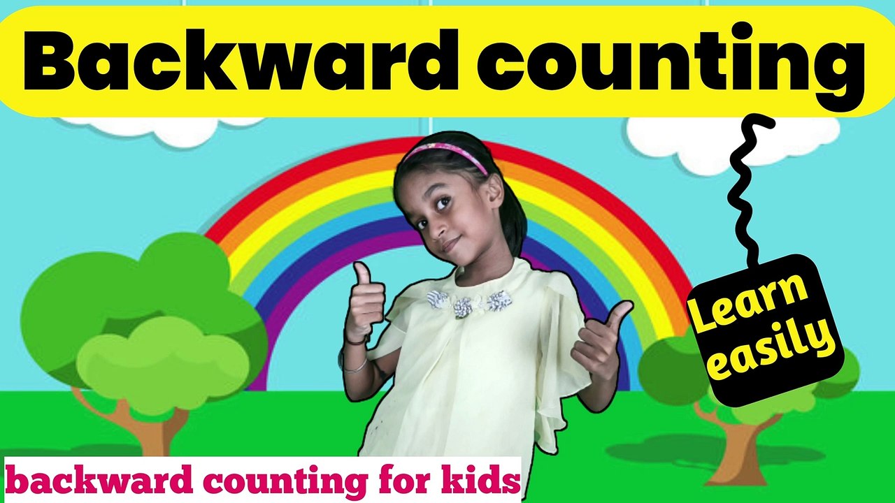 easy methods to teach backward counting, how to teach backward counting