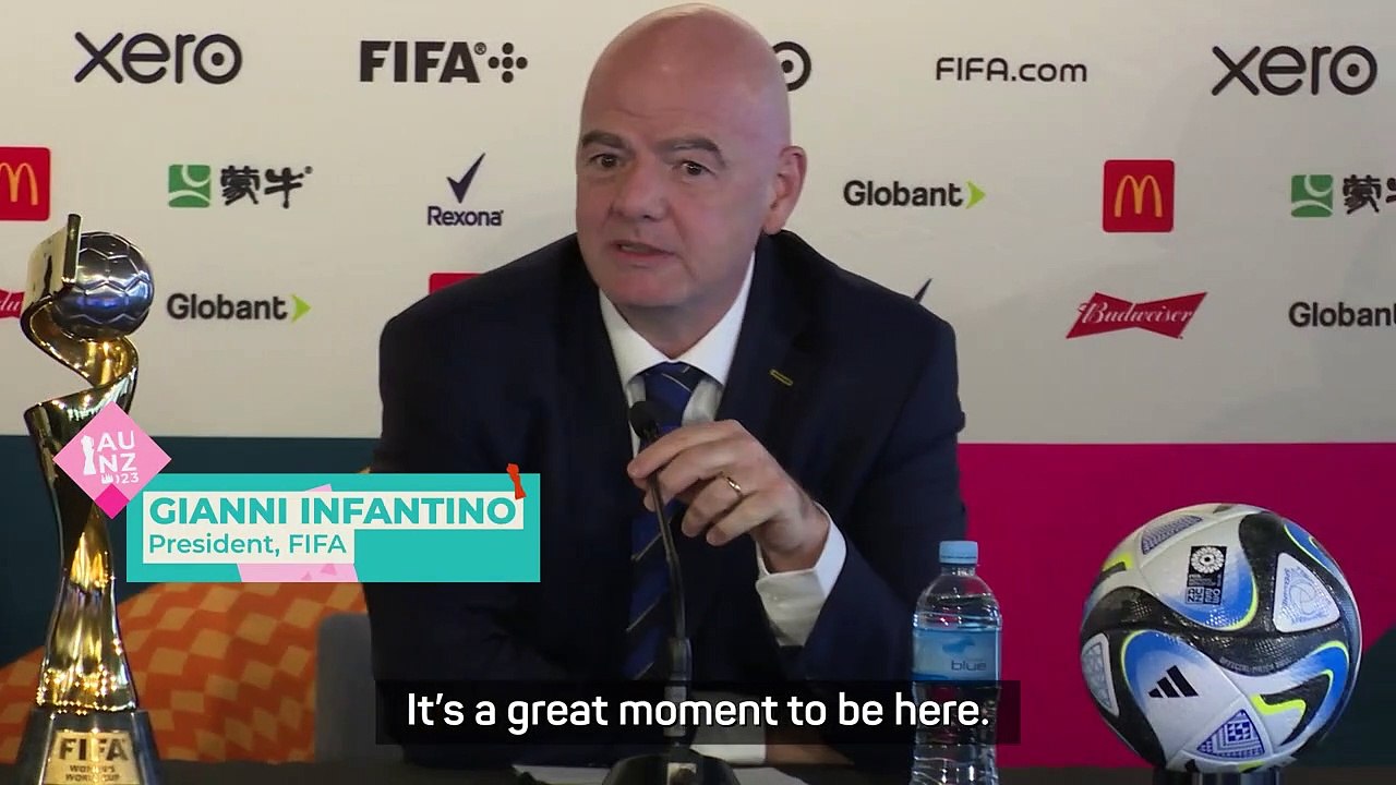Today I feel... tired Infantino relives Qatar World Cup speech