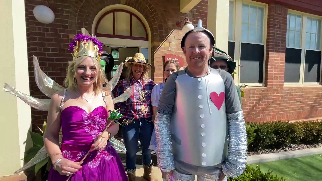 Book Week at St Nicholas Primary School in Tamworth. Video by Rachel