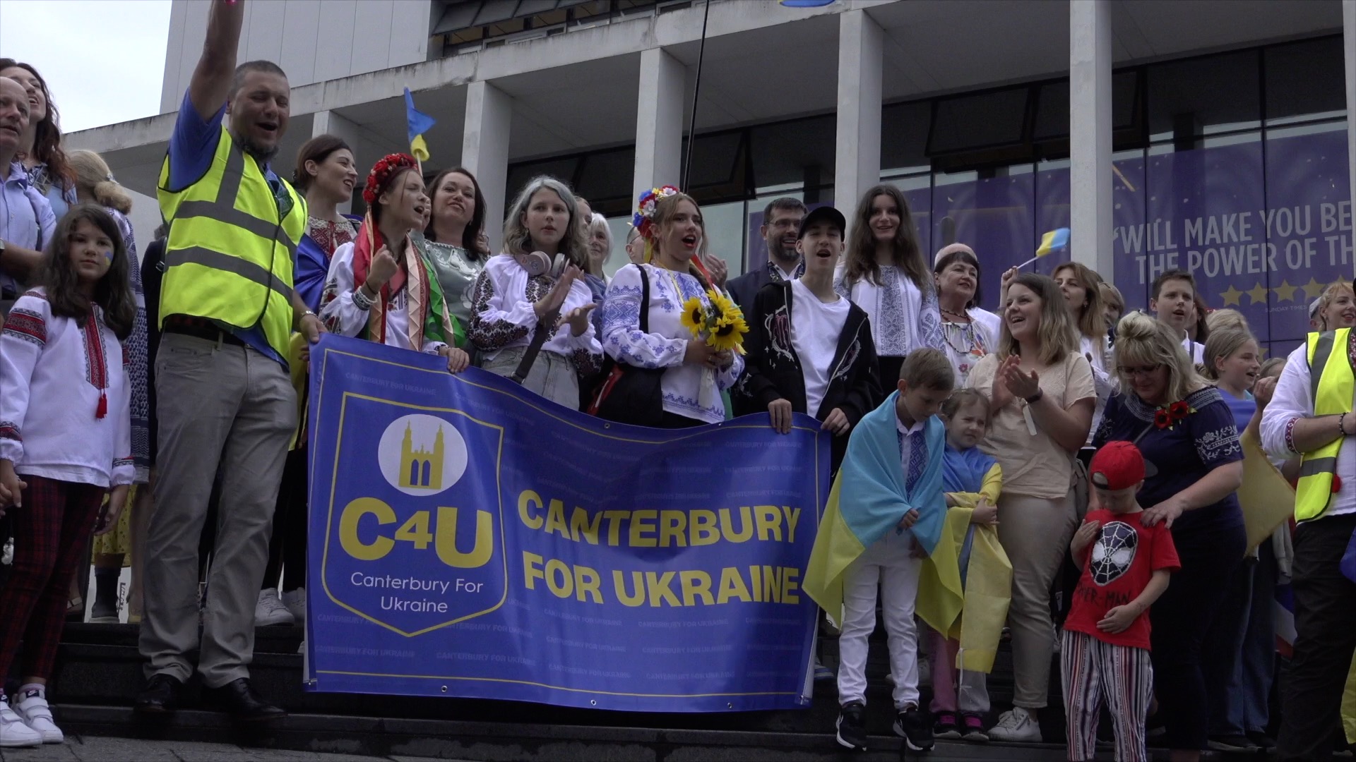 Canterbury Ukrainian Independence Day celebrations