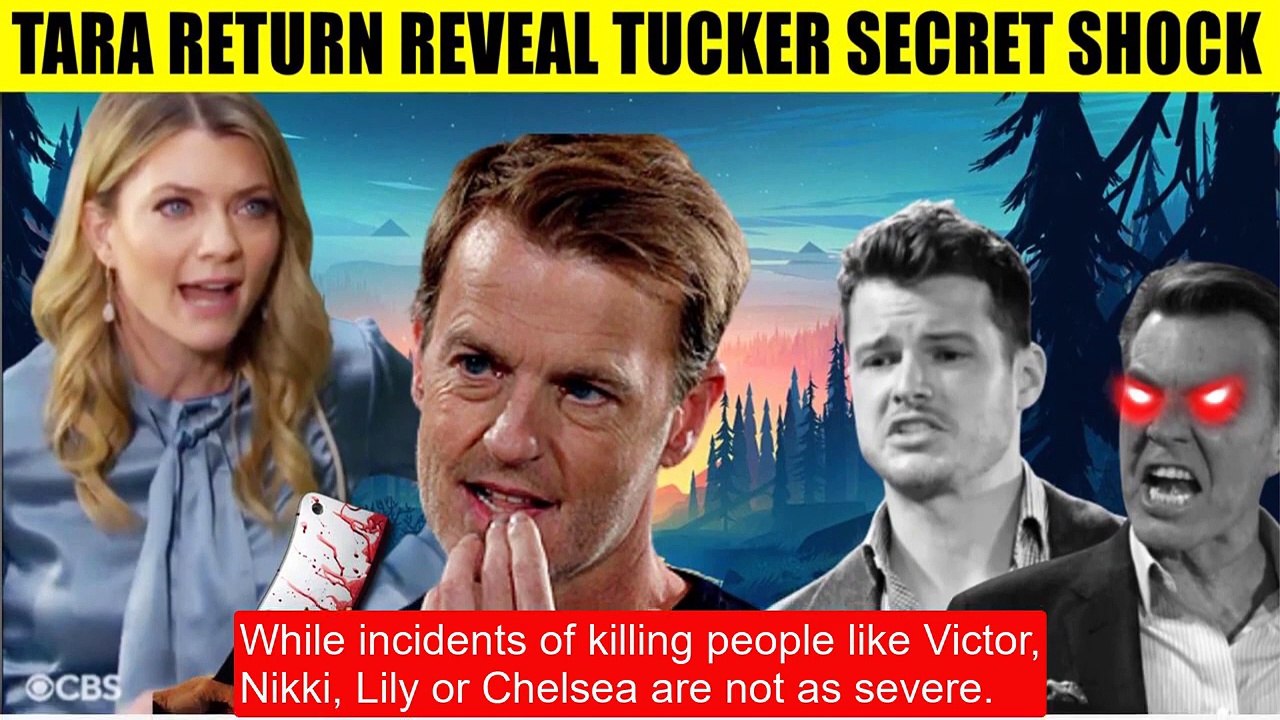CBS Young And The Restless Tara returns to Genoa With Tucker causing