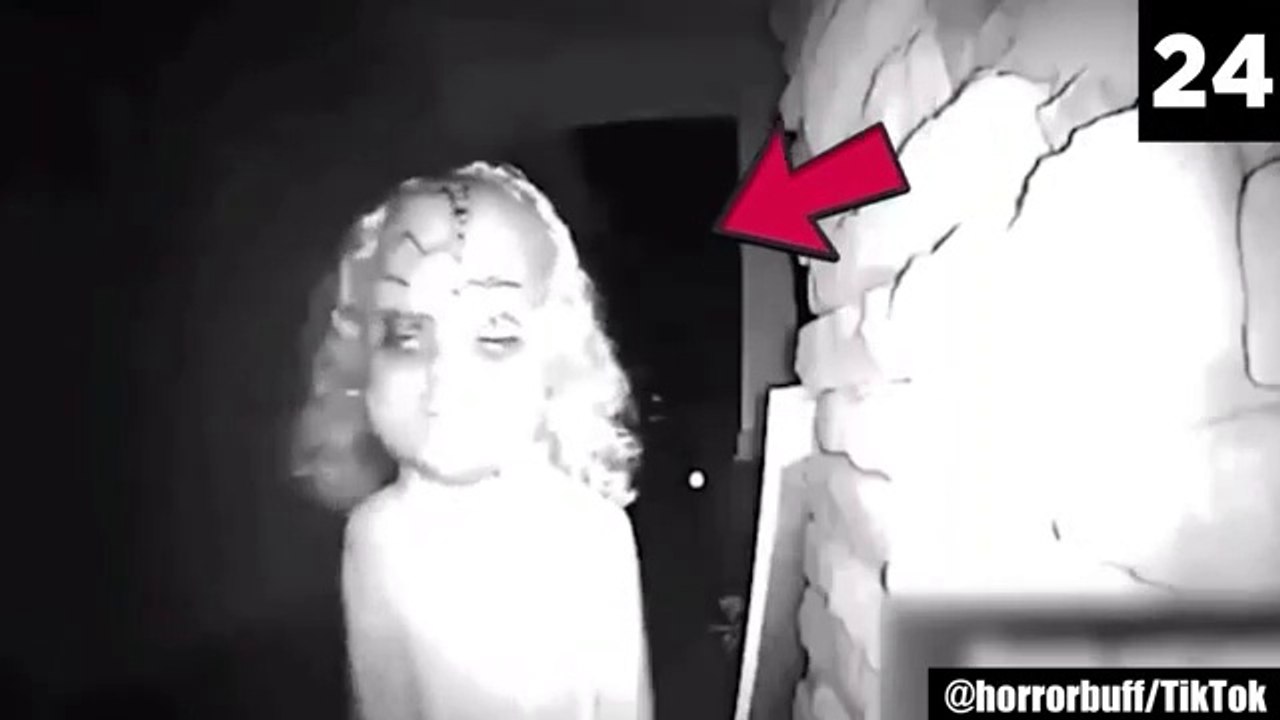 30 Scary Moments Caught on Doorbell Camera video Dailymotion