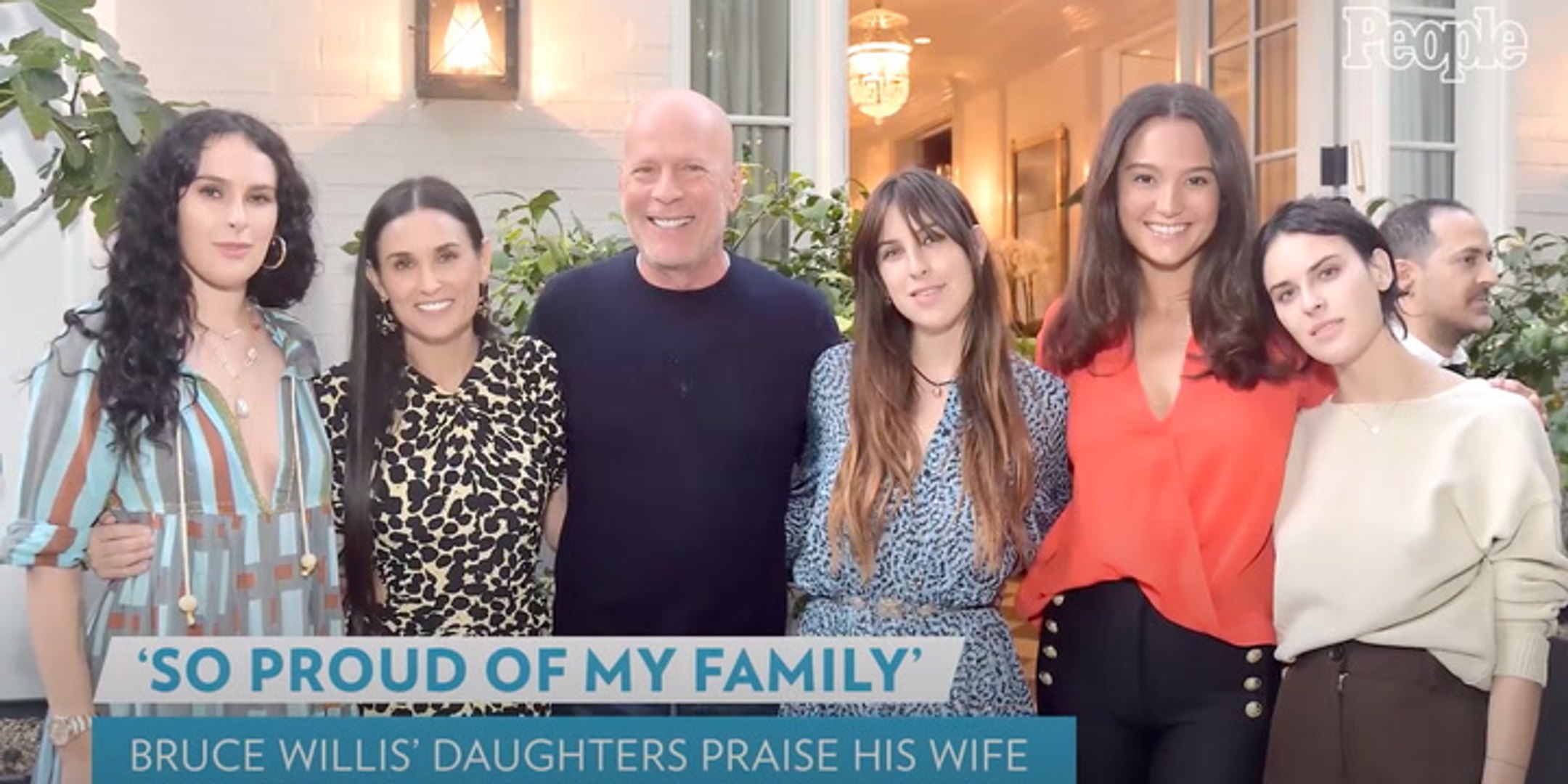 Bruce Willis Children Bruce Willis Bonds With Daughters Mabel And