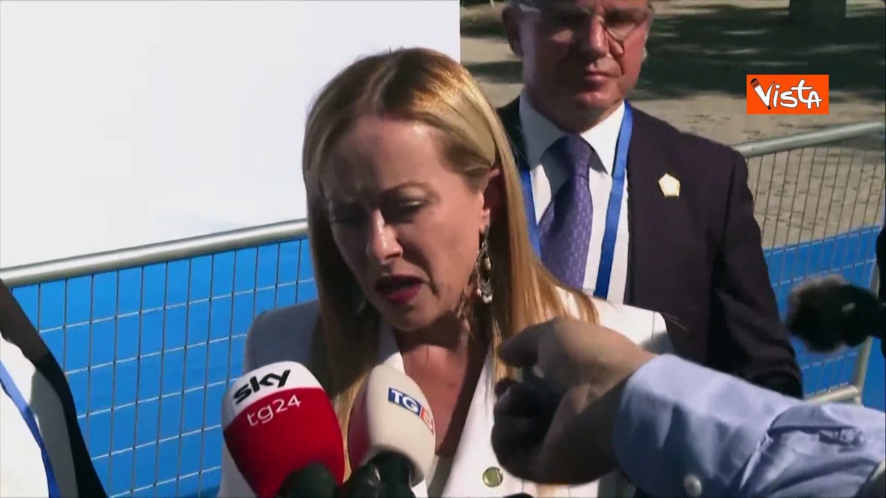 Meloni "Parole Saied rivolte a sua opinione pubblica, cambiare