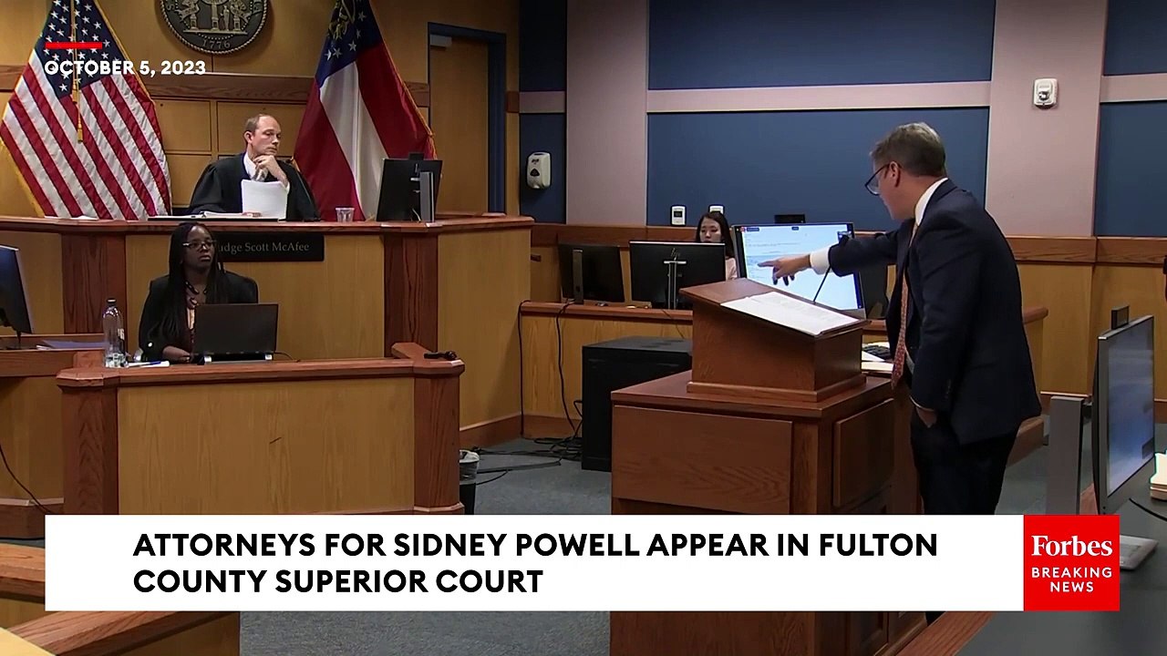 JUST IN Attorneys For Sidney Powell File Motion To Dismiss Case In