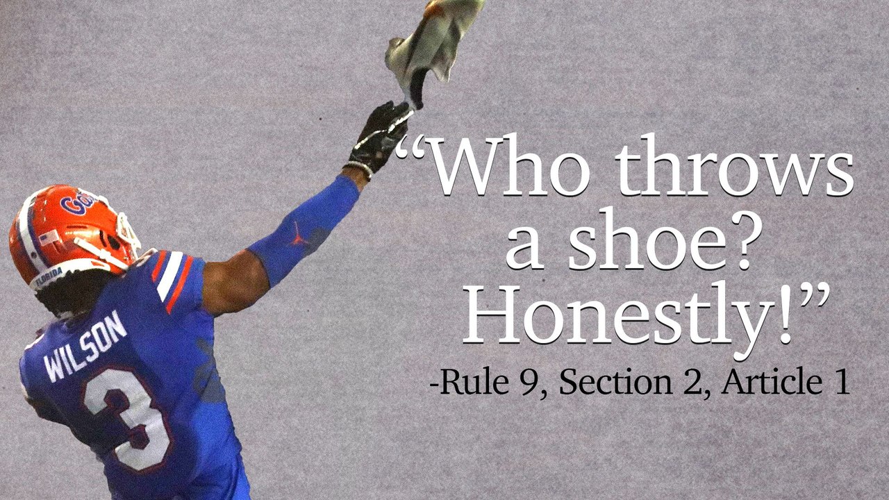 Florida threw a shoe and learned that life is unfair video Dailymotion