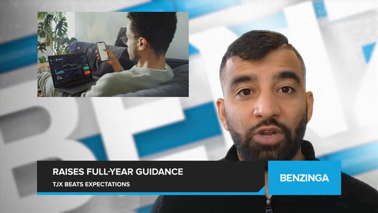 TJ Maxx Parent Company TJX Reports Impressive Q3 Earnings, Raises FullYear Guidance video