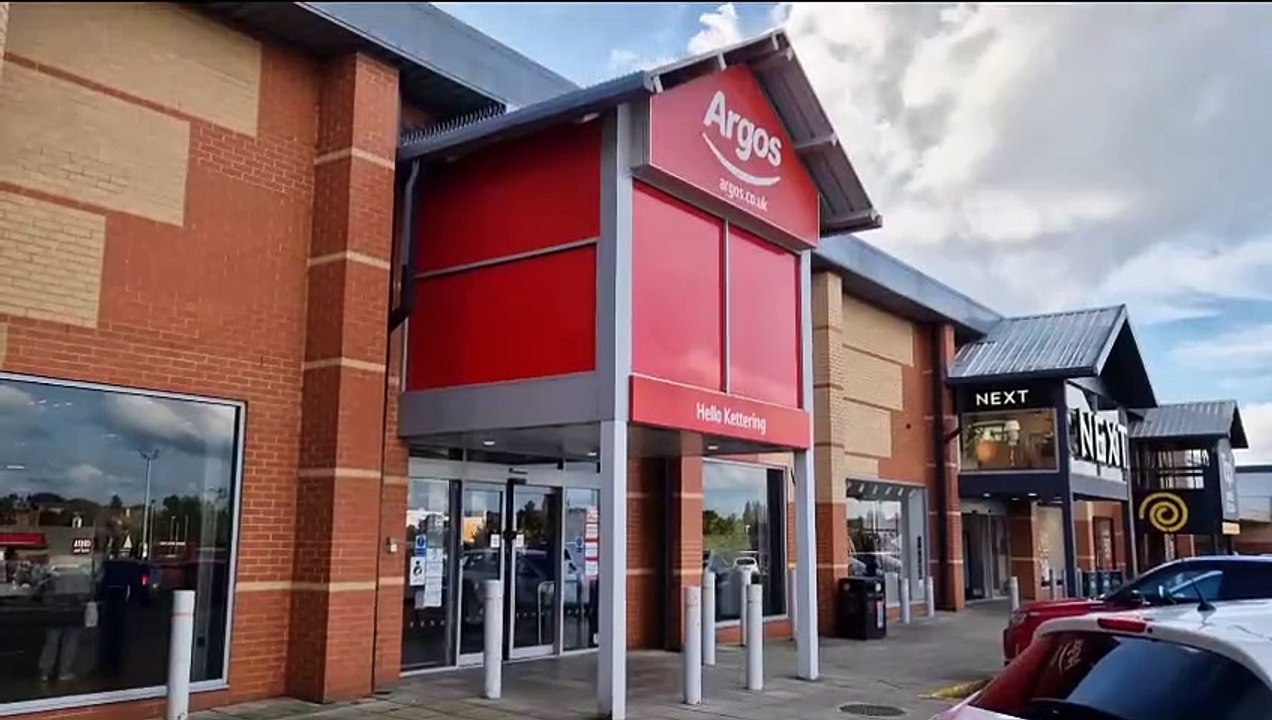 Argos closing Kettering retail park store video Dailymotion