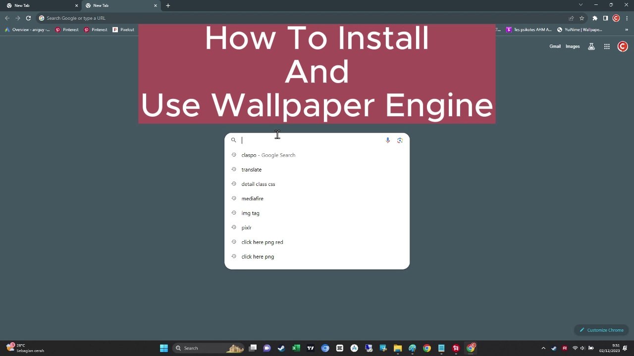 Wallpaper Engine video Dailymotion