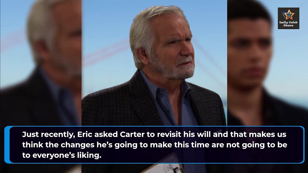 Eric's Dying Wish! Ridge Wont Believe He'll Lose Everything Bold and