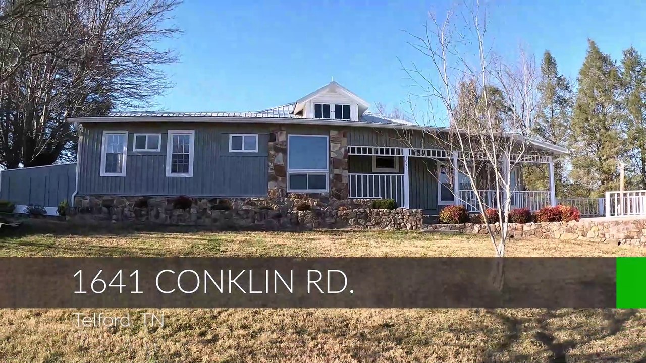 1641 Conklin Rd, Telford, TN 37690 video Dailymotion