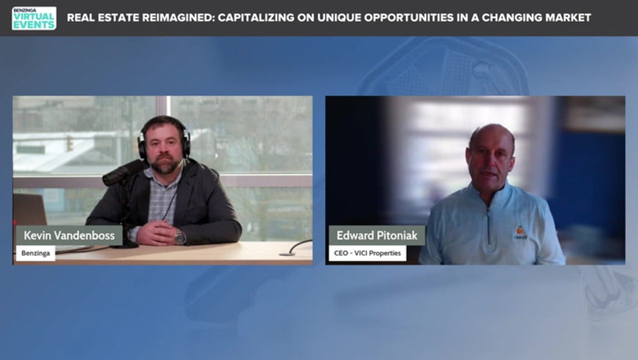 Ed Pitoniak, CEO Of VICI Properties (Caesars Palace, MGM Grand & More