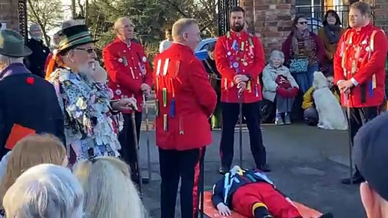 Greatham Boxing Day Sword Dance 2023 video Dailymotion