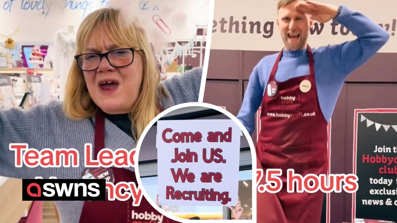 Hobbycraft finds unusual way to recruit new staff by releasing a