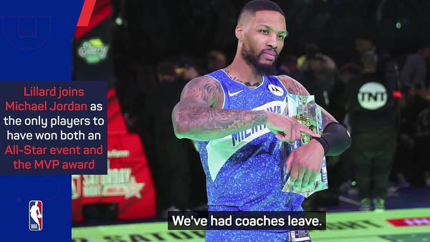 Lillard honoured to join Michael Jordan in elite AllStar club