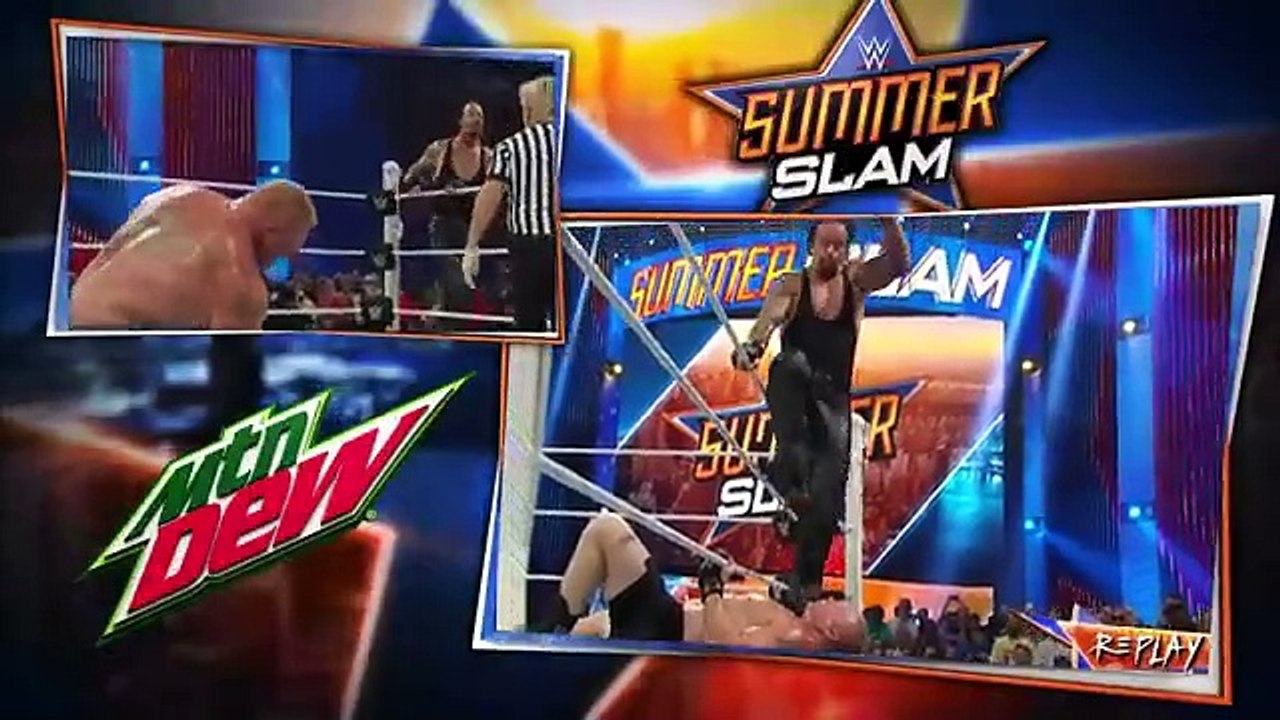 FULL MATCH Brock Lesnar vs. The Undertaker_ SummerSlam 2015 video