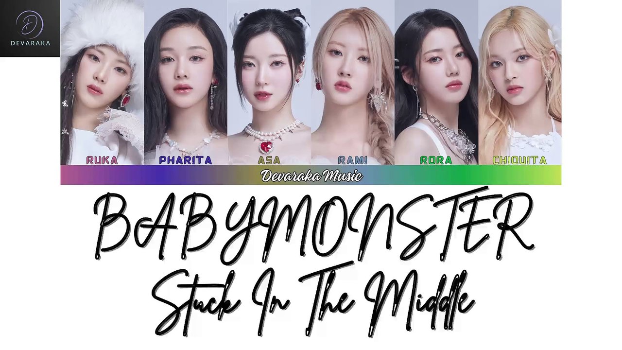 BABYMONSTER (베이비몬스터) Stuck In The Middle [Piano Cover, Color Coded