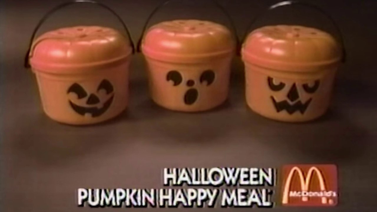 Halloween Pumpkin Happy Meal Ad (1986) video Dailymotion