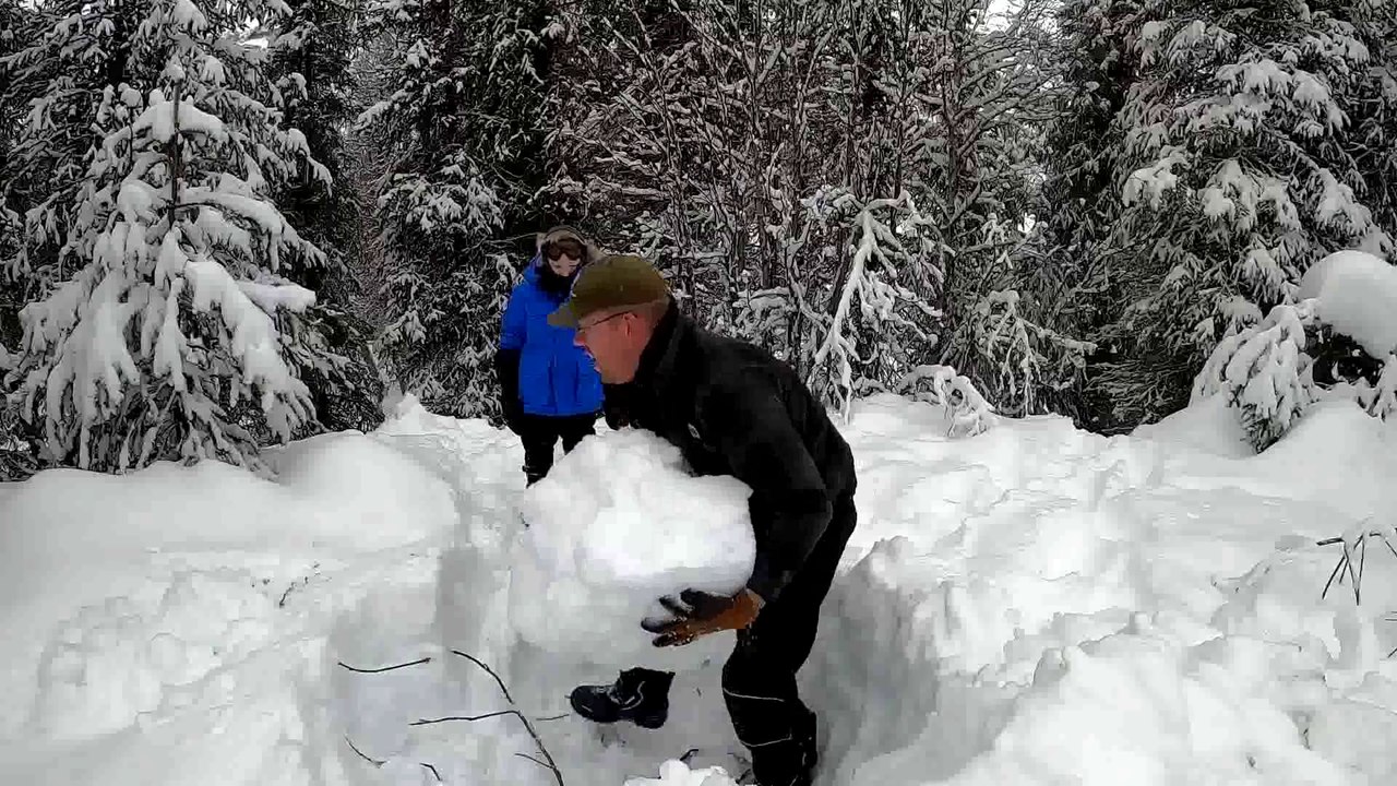 21 Days Winter Camping & Adventure in Alaska Primitive Camping