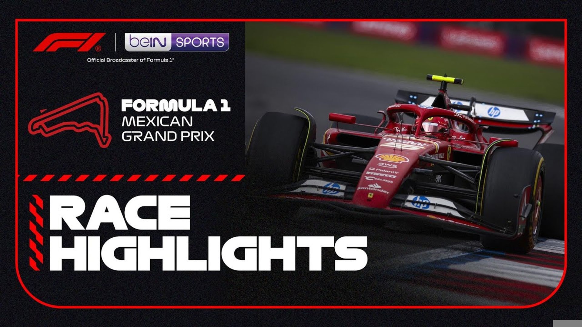 Race Highlights Formula 1 Mexican Grand Prix 2024 beIN SPORTS