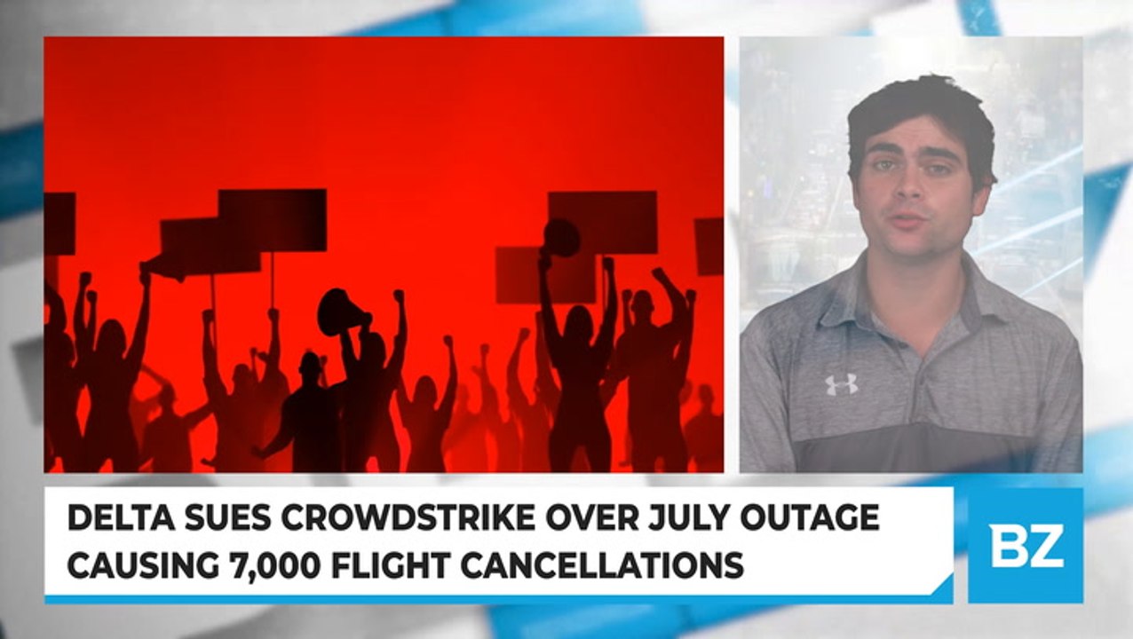 Delta Sues CrowdStrike Over July Outage Causing 7,000 Flight