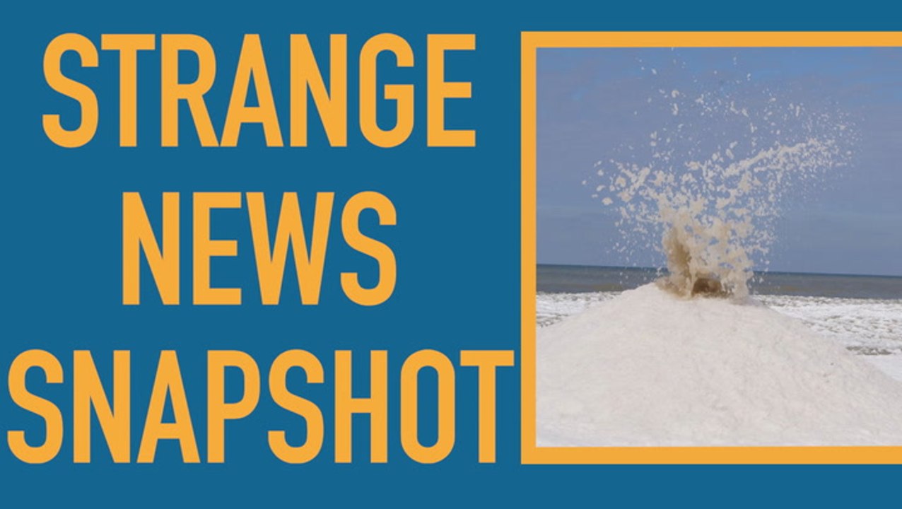 Ice Volcanoes On Lake Michigan? video Dailymotion