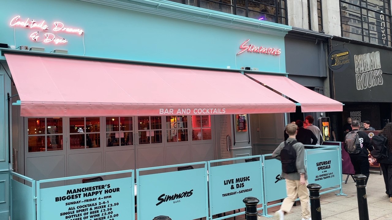 Simmons Popular London bar makes it to Manchester video Dailymotion