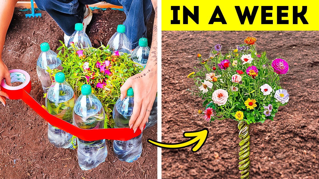 101 Genius Gardening Hacks To Transform Your Garden in a 5 Minutes