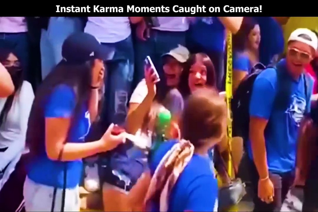 Instant Karma Moments Caught on Camera! video Dailymotion