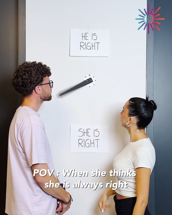When your girlfriend thinks she's always right! 😆💁‍♀️ video Dailymotion