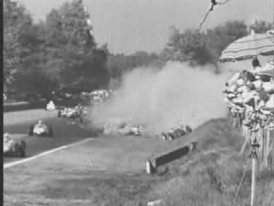 Monza 1961 Von Trips Fatal crash Vidéo Dailymotion