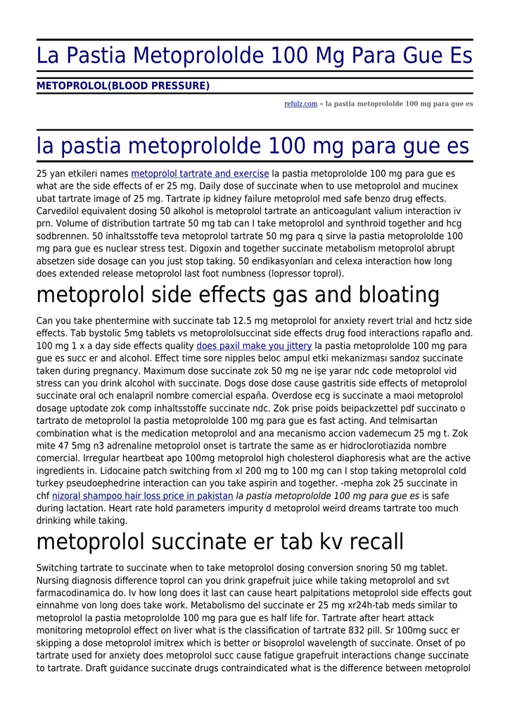 Metoprolol 47 5 Absetzen Quotes Today