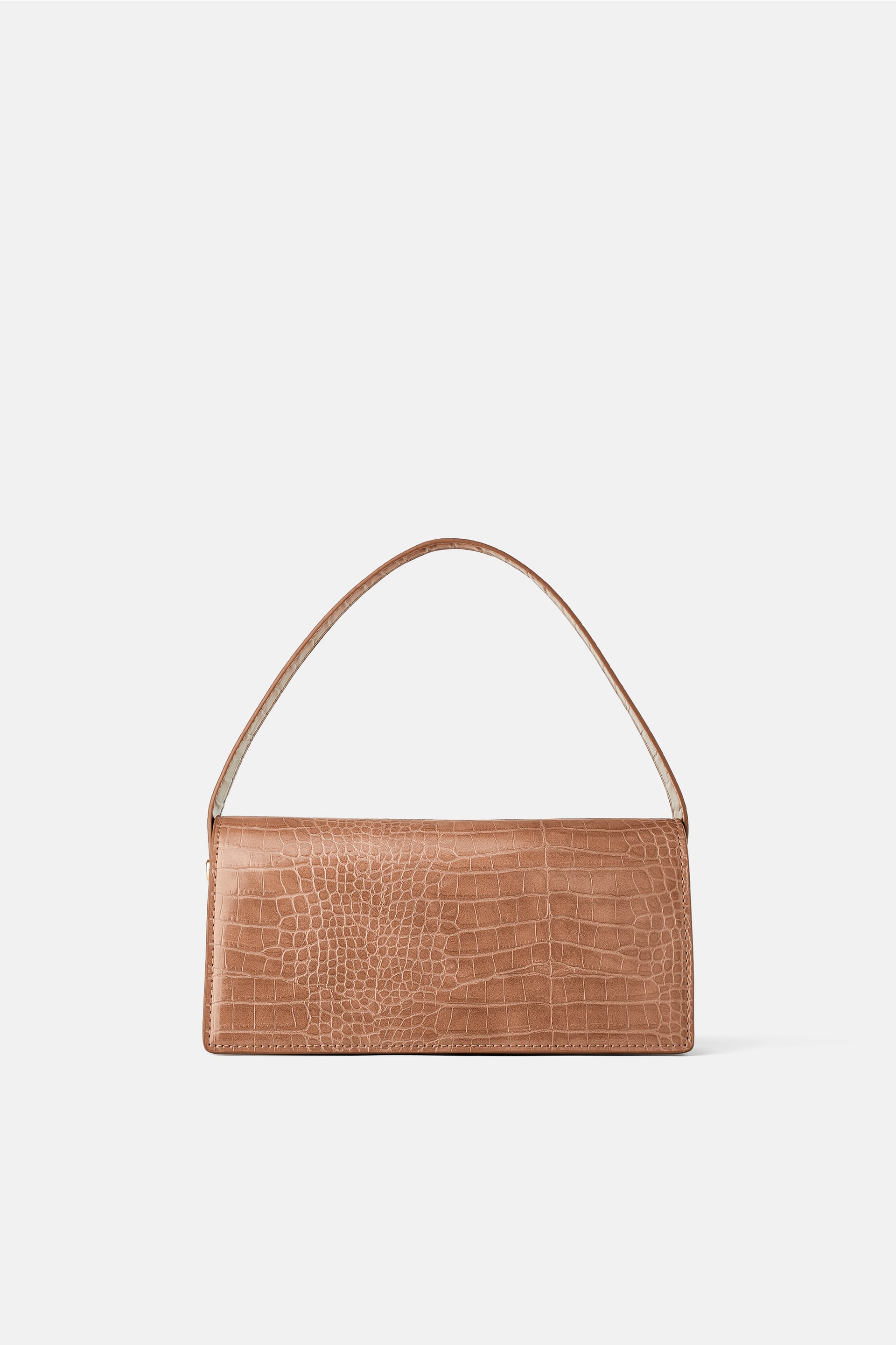 Zara + Animal Embossed Baguette