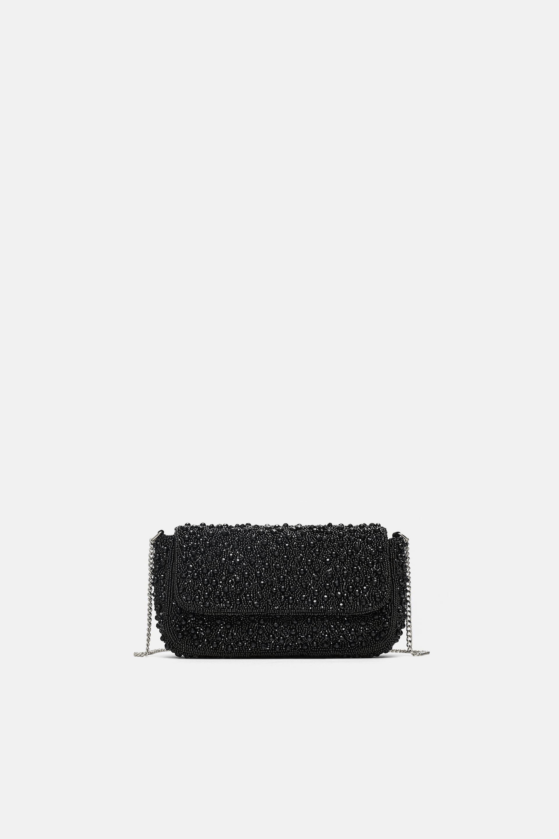 Zara + Beaded Crossbody Bag