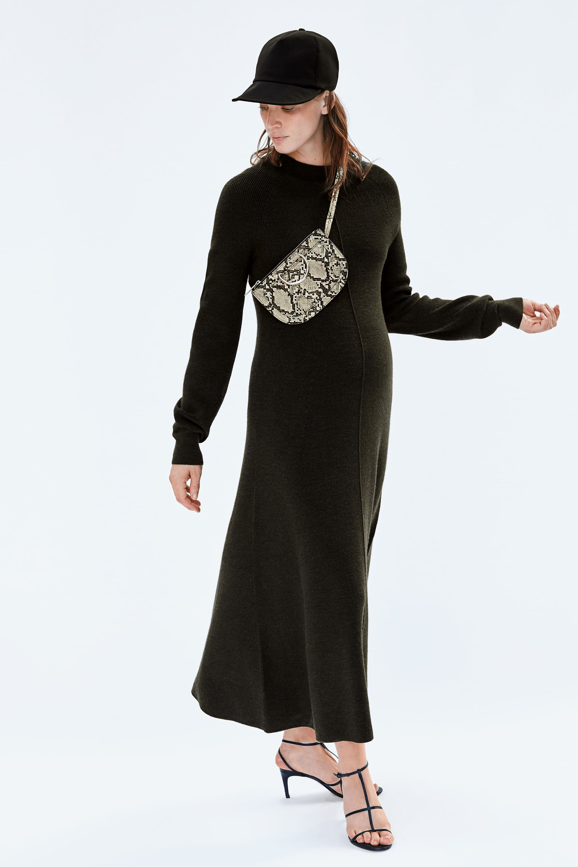 Zara + Long Minimal Collection Dress